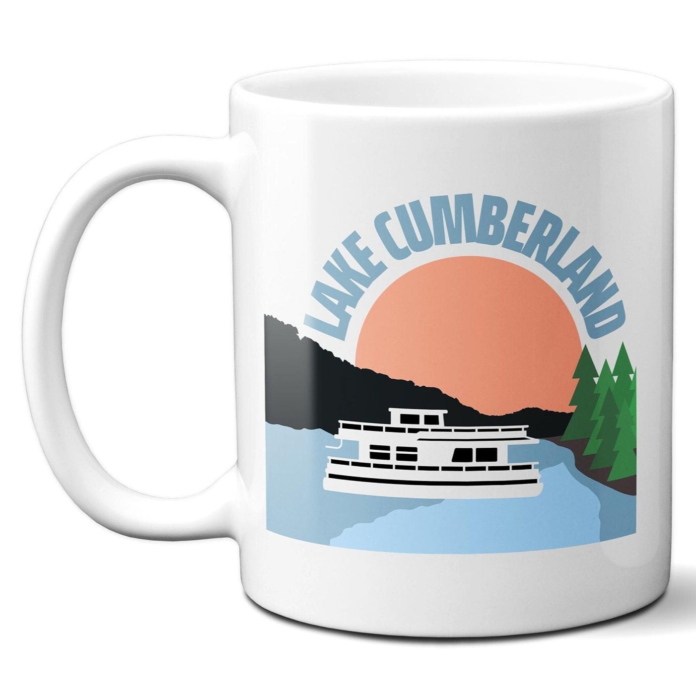 Lake Cumberland Houseboat - Coffee Mug