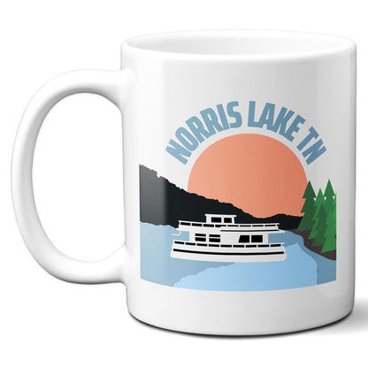 Norris Lake Houseboat - Coffee Mug