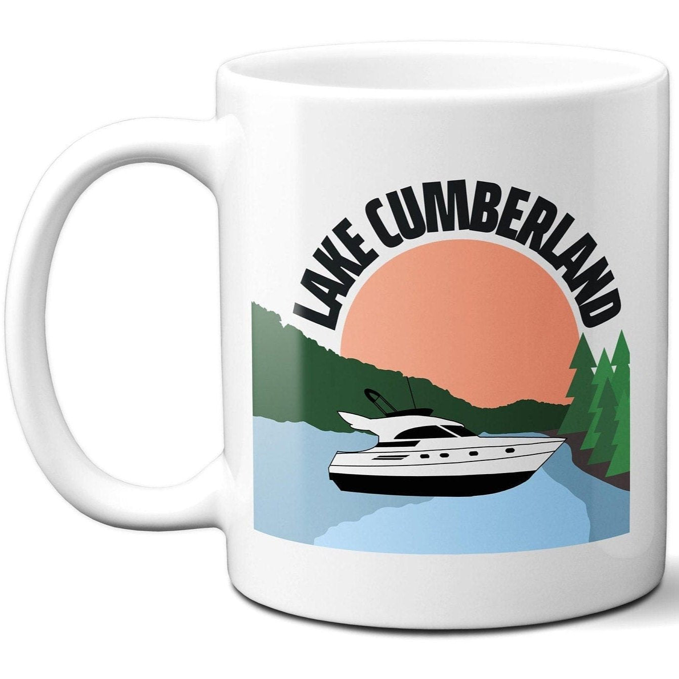 Lake Cumberland Speed Boat - Coffee Mug