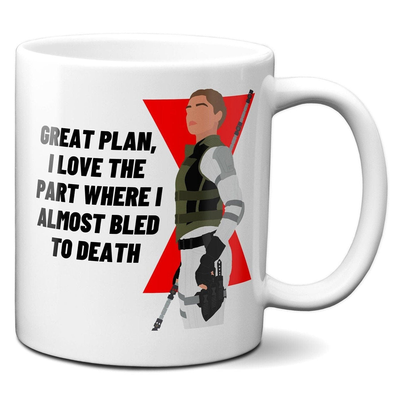 Great plan - Yelena Belova Black Widow - Coffee Mug