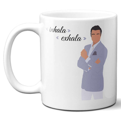 Inhala Exhala - Rogelio De La Vega - Coffee Mug