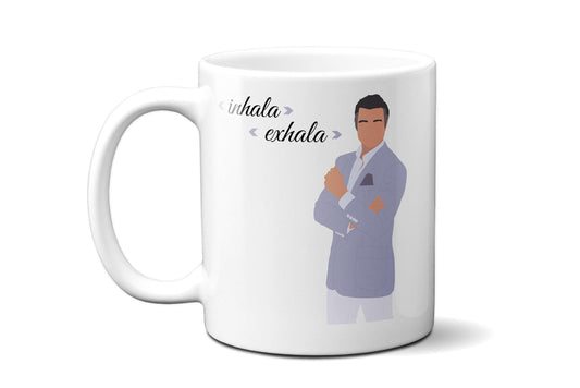 Inhala Exhala - Rogelio De La Vega - Coffee Mug