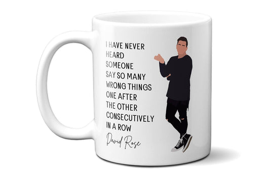 So many wrong things - David Rose - Coffee Mug