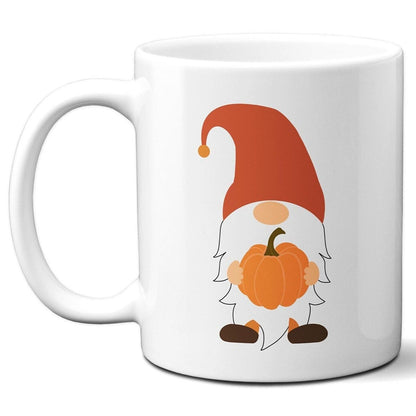 Gnome with Pumpkin - Coffee Mug