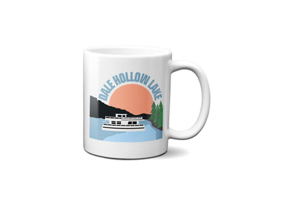 Dale Hollow Lake Houseboat - Coffee Mug