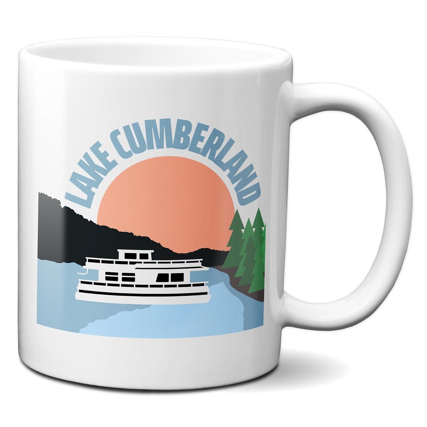 Lake Cumberland Houseboat - Coffee Mug