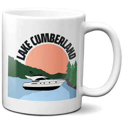 Lake Cumberland Speed Boat - Coffee Mug