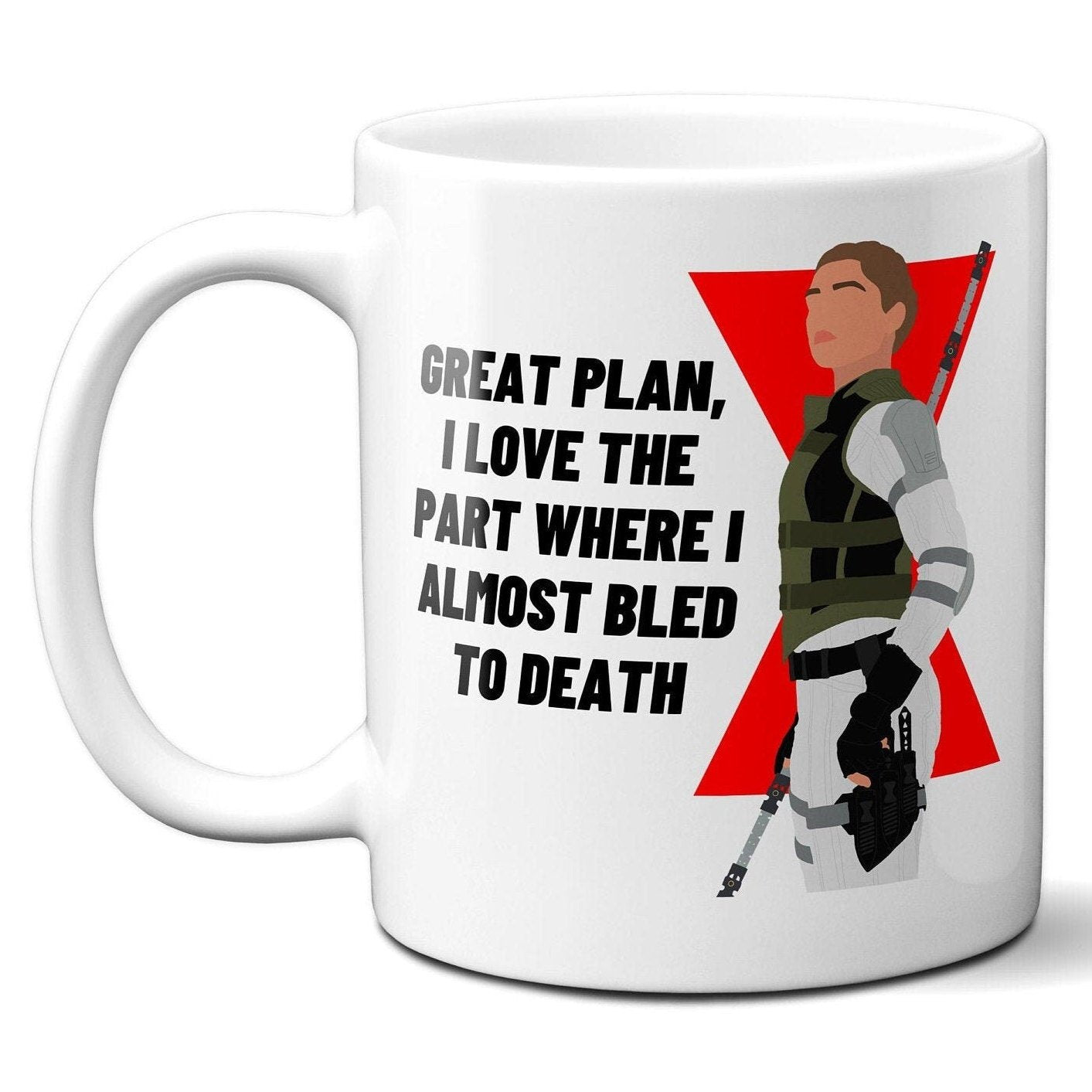 Great plan - Yelena Belova Black Widow - Coffee Mug