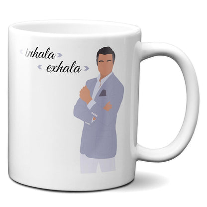 Inhala Exhala - Rogelio De La Vega - Coffee Mug