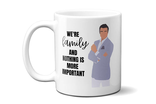 We're family and nothing is more important - Rogelio De La Vega - Coffee Mug