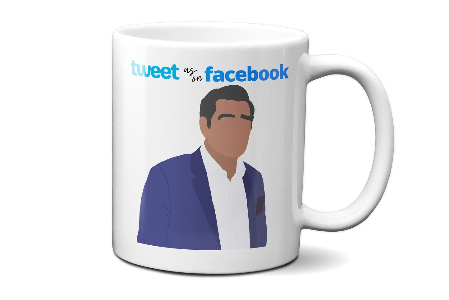 Tweet us on Facebook - Johnny Rose - Coffee Mug