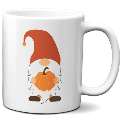 Gnome with Pumpkin - Coffee Mug