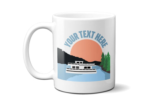 Personalized Houseboat - Coffee Mug