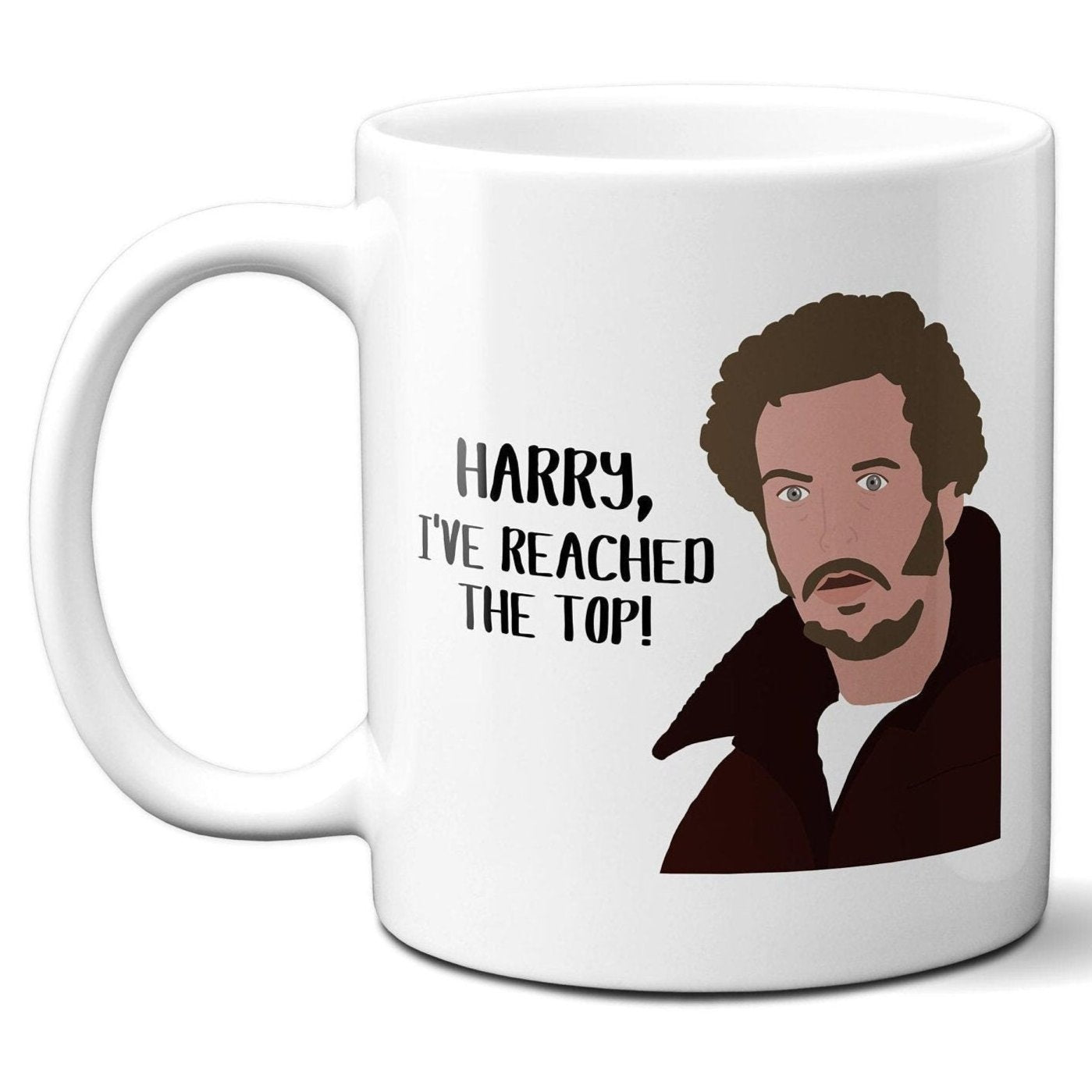 Harry I've Reached the Top - Marv and Harry Wet Bandits Sticky Bandits - Coffee Mug