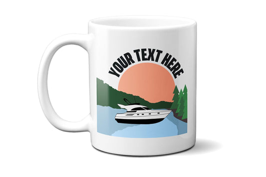 Personalized Speedboat - Coffee Mug