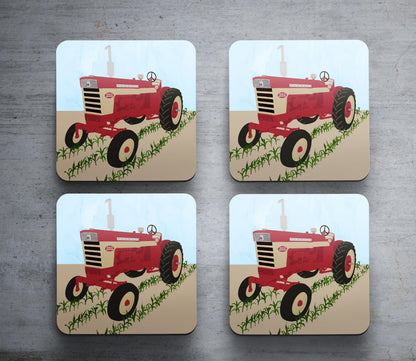 International Harvester - Set of 4 Coasters