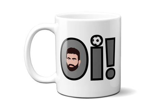 Oi Roy Kent (gray/black) - Coffee Mug