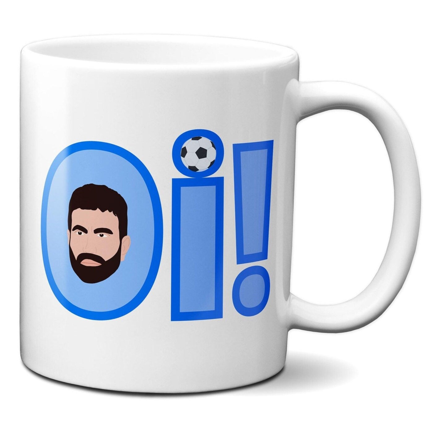 Oi Roy Kent (light blue/blue) - Coffee Mug