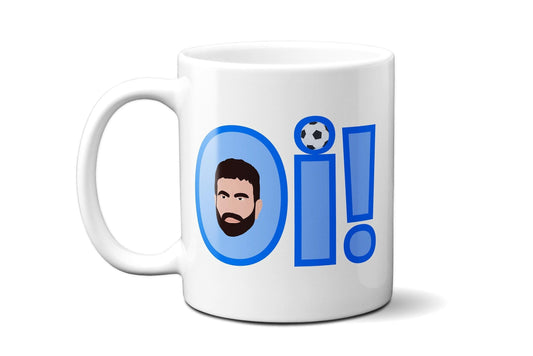 Oi Roy Kent (light blue/blue) - Coffee Mug