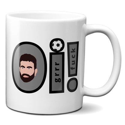 Oi Grrr Fuck Roy Kent (gray/black) - Coffee Mug