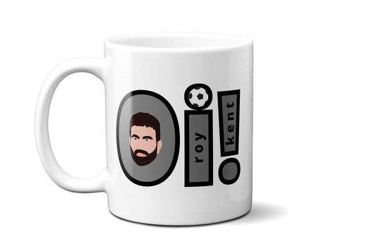 Oi Roy Kent (gray/black with name) - Coffee Mug