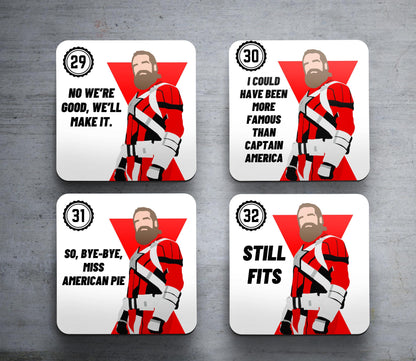 Marvel Black Widow - Set of Coasters