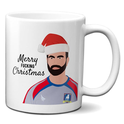 Merry Fucking Christmas - Roy Kent Santa - Coffee Mug