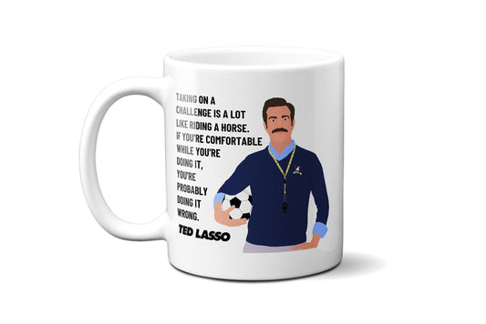 Like Riding a Horse Mug | Ted Lasso Funny Motivation Mug