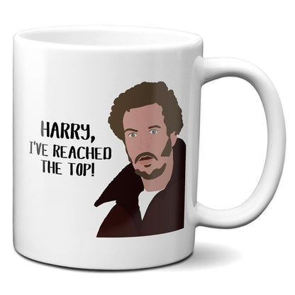 Harry I've Reached the Top - Marv and Harry Wet Bandits Sticky Bandits - Coffee Mug