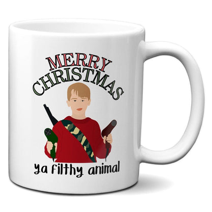 Merry Christmas Ya Filthy Animal - Kevin McCallister - Coffee Mug