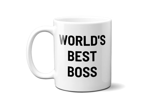 World's Best Boss | Michael Scott Mug | The Office Mug | The Office Boss | Christmas Gift Boss | Boss Gift | Coworker Gift