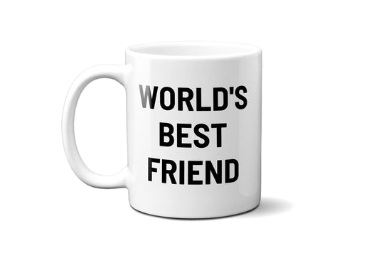 World's Best Friend | Michael Scott Mug | The Office Mug | The Office | Christmas Gift Friend | Best Friend Gift