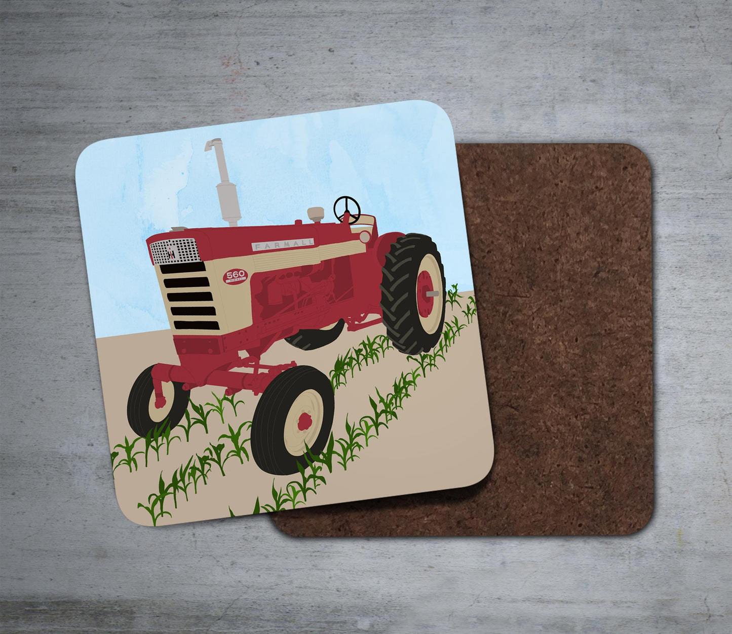 International Harvester - Set of 4 Coasters