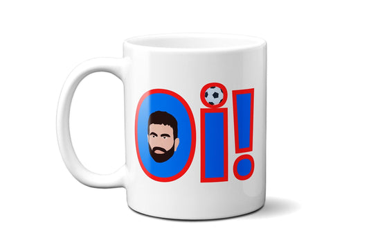 Oi Roy Kent (blue/red) - Coffee Mug