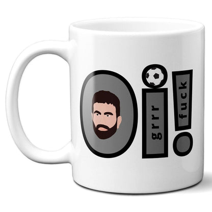 Oi Grrr Fuck Roy Kent (gray/black) - Coffee Mug