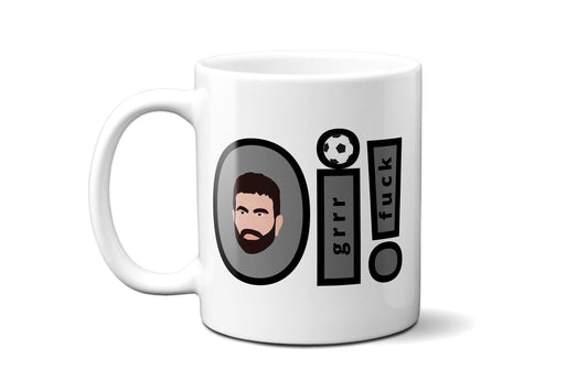 Oi Grrr Fuck Roy Kent (gray/black) - Coffee Mug