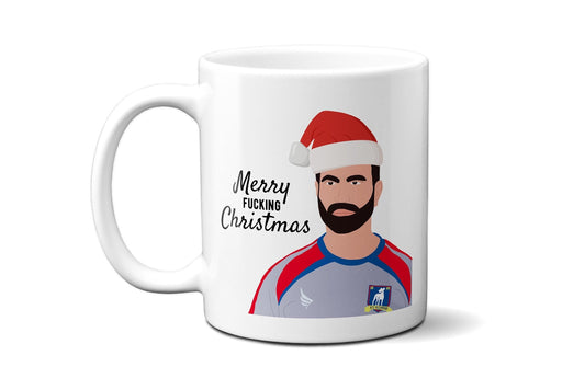 Merry Fucking Christmas - Roy Kent Santa - Coffee Mug