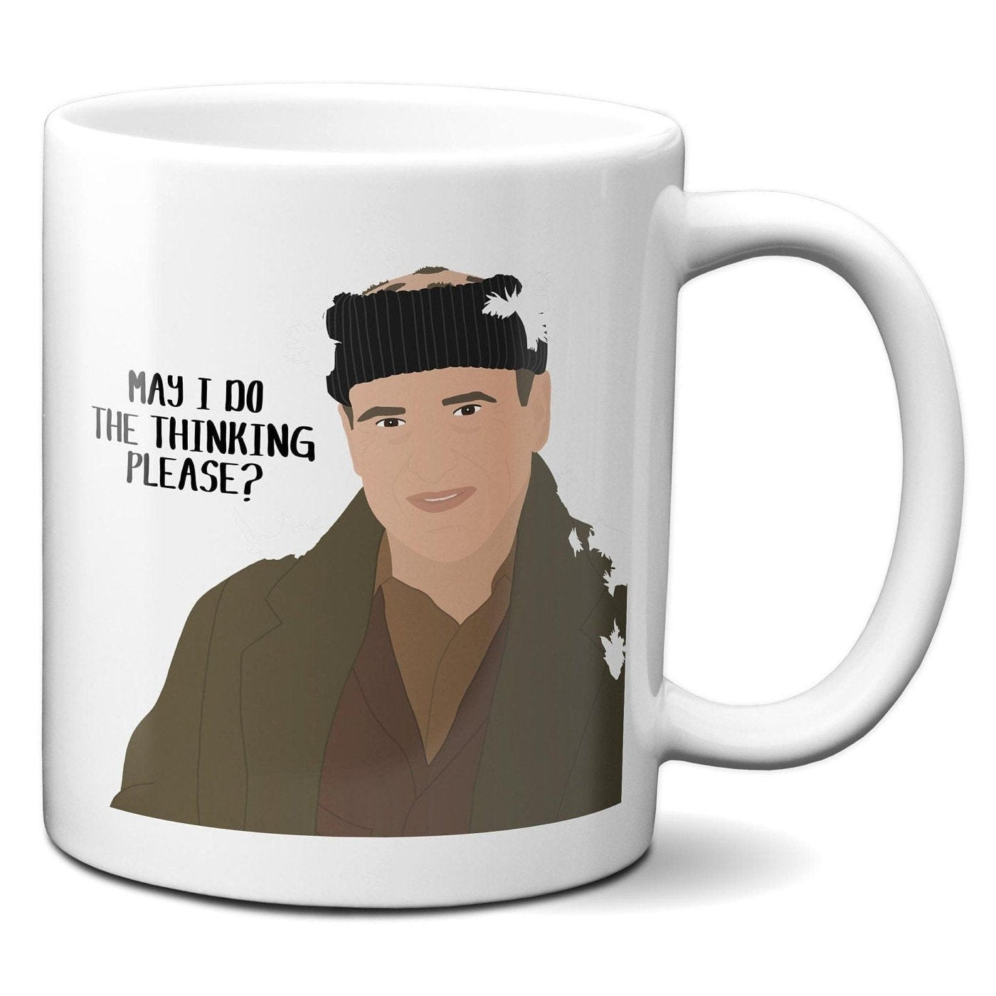 May I do the thinking please - Harry - Wet Bandits Sticky Bandits - Coffee Mug