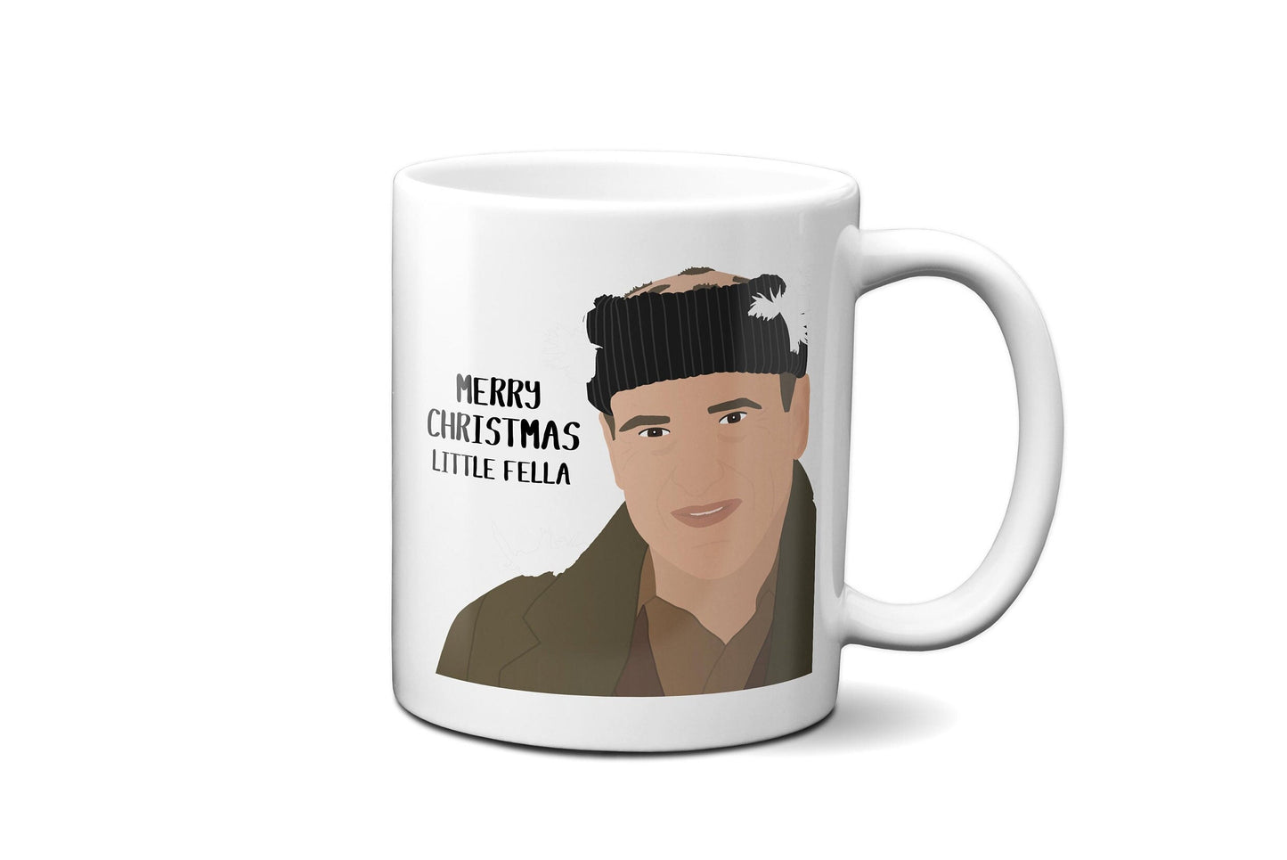 Merry Christmas Little Fella - Harry Wet Bandits Sticky Bandits - Coffee Mug