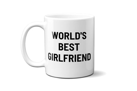 World's Best Girlfriend | Michael Scott Mug | The Office Mug | The Office | Christmas Gift Girlfriend | Girlfriend Gift