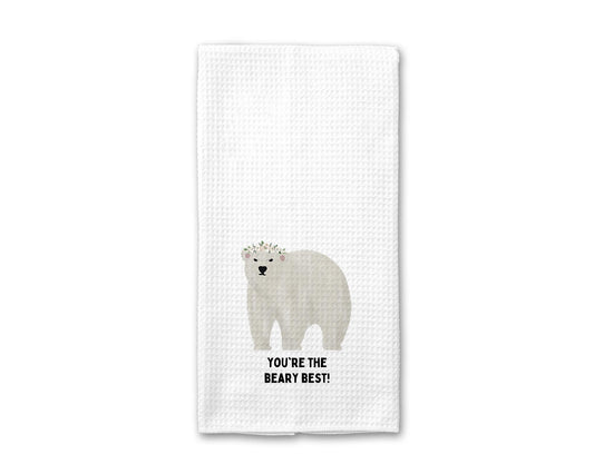 You're the Beary Best Polar Bear - Kitchen Towel