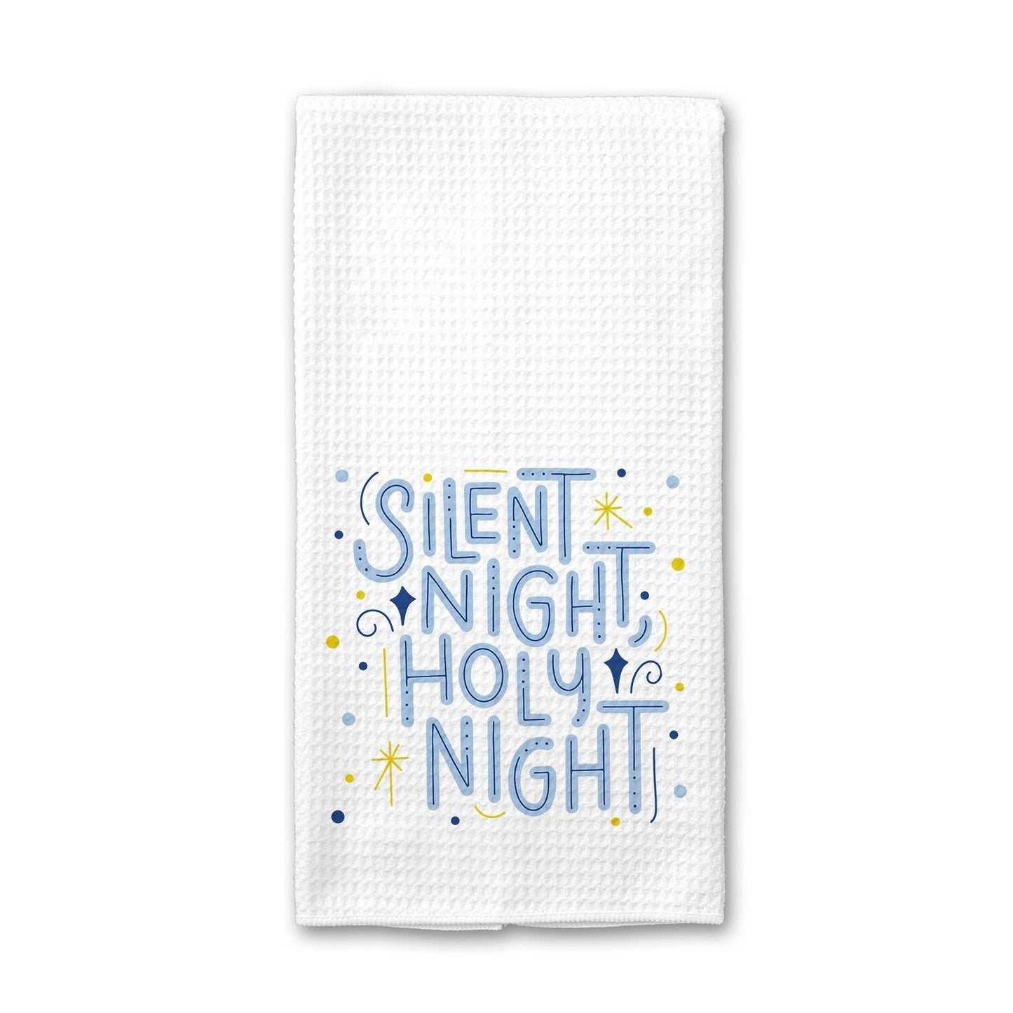 Silent Night Holy Night Christmas - Kitchen Towel